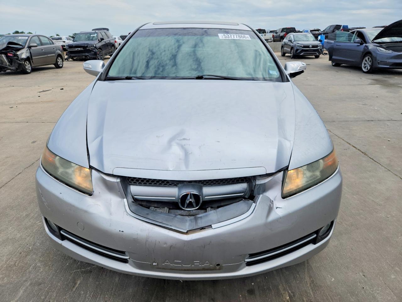 2008 Acura Tl Silver vin: 19UUA66218A056322