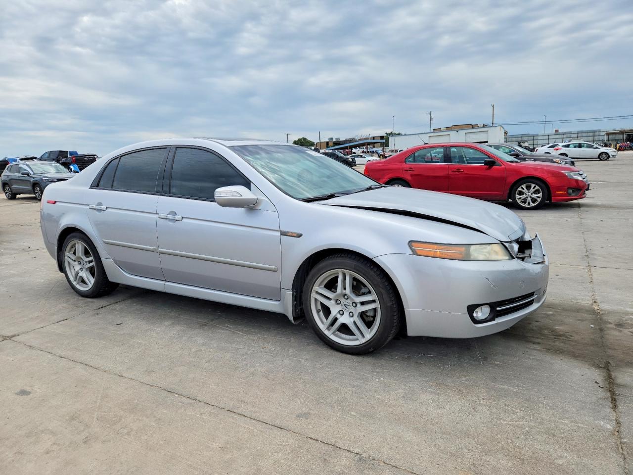 2008 Acura Tl Silver vin: 19UUA66218A056322