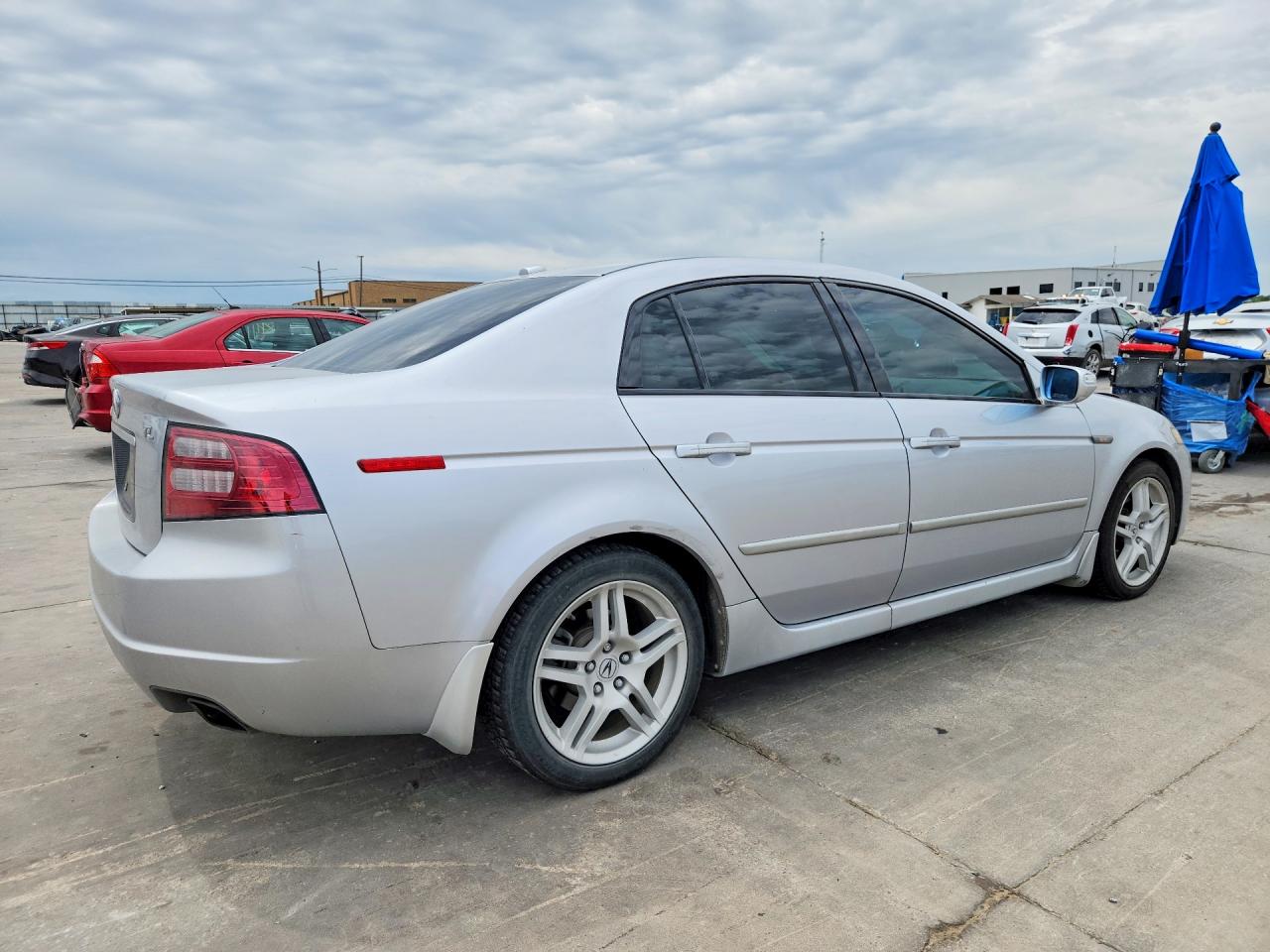 2008 Acura Tl Silver vin: 19UUA66218A056322