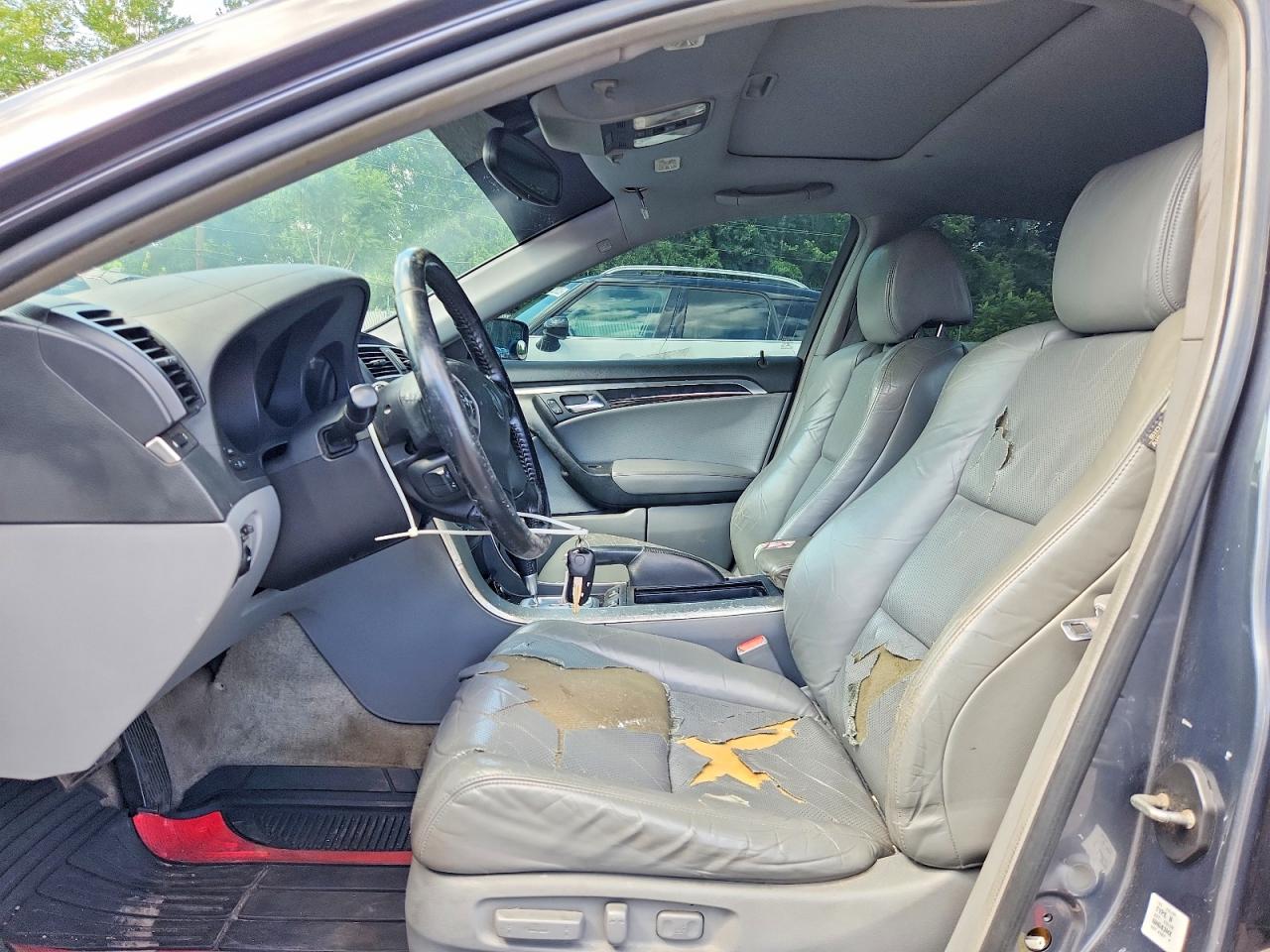 2004 Acura Tl Серый vin: 19UUA66224A040060
