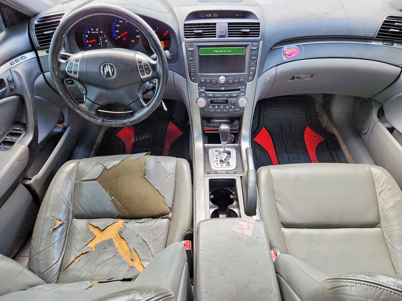 2004 Acura Tl Серый vin: 19UUA66224A040060