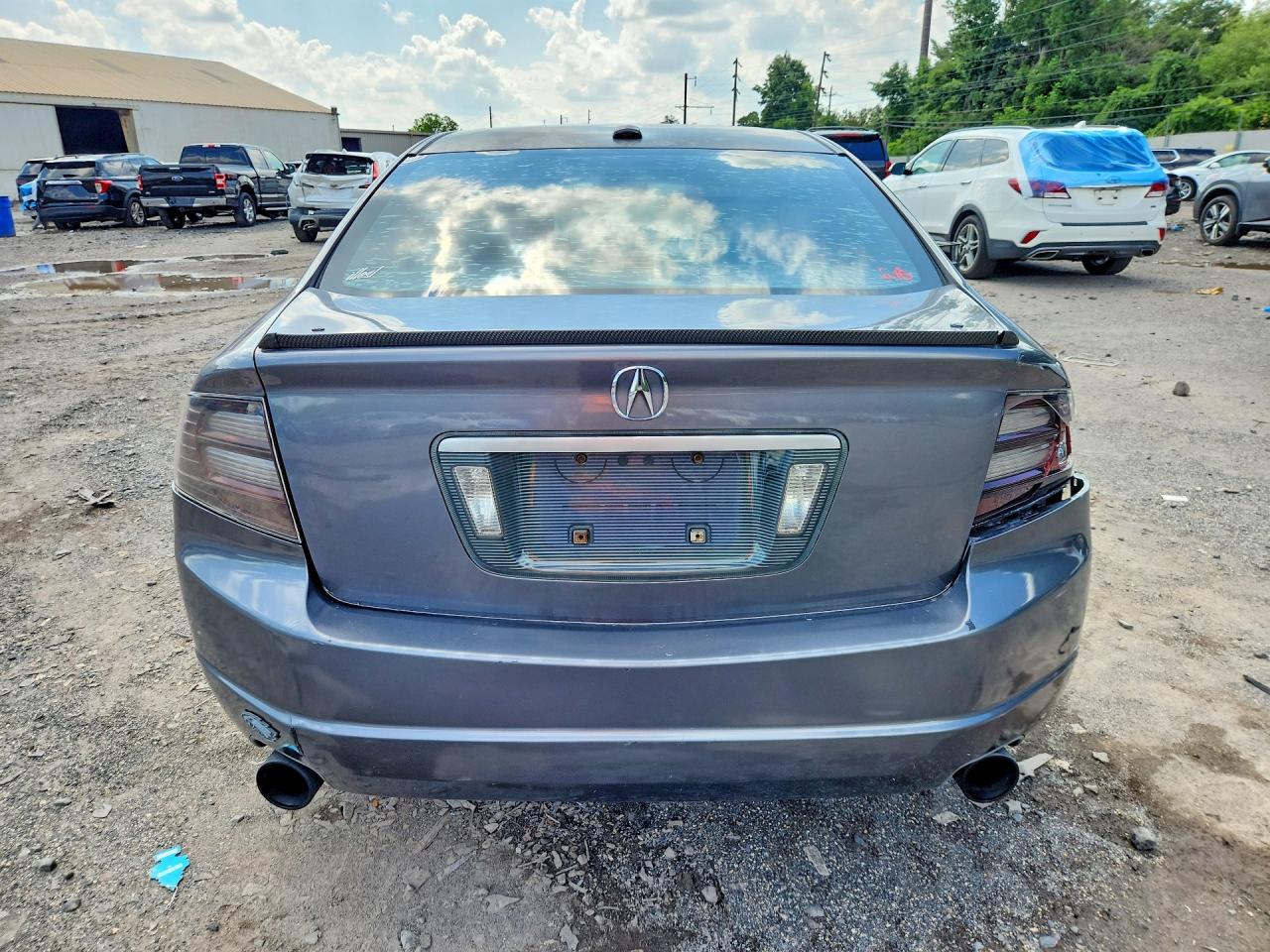 2004 Acura Tl Серый vin: 19UUA66224A040060