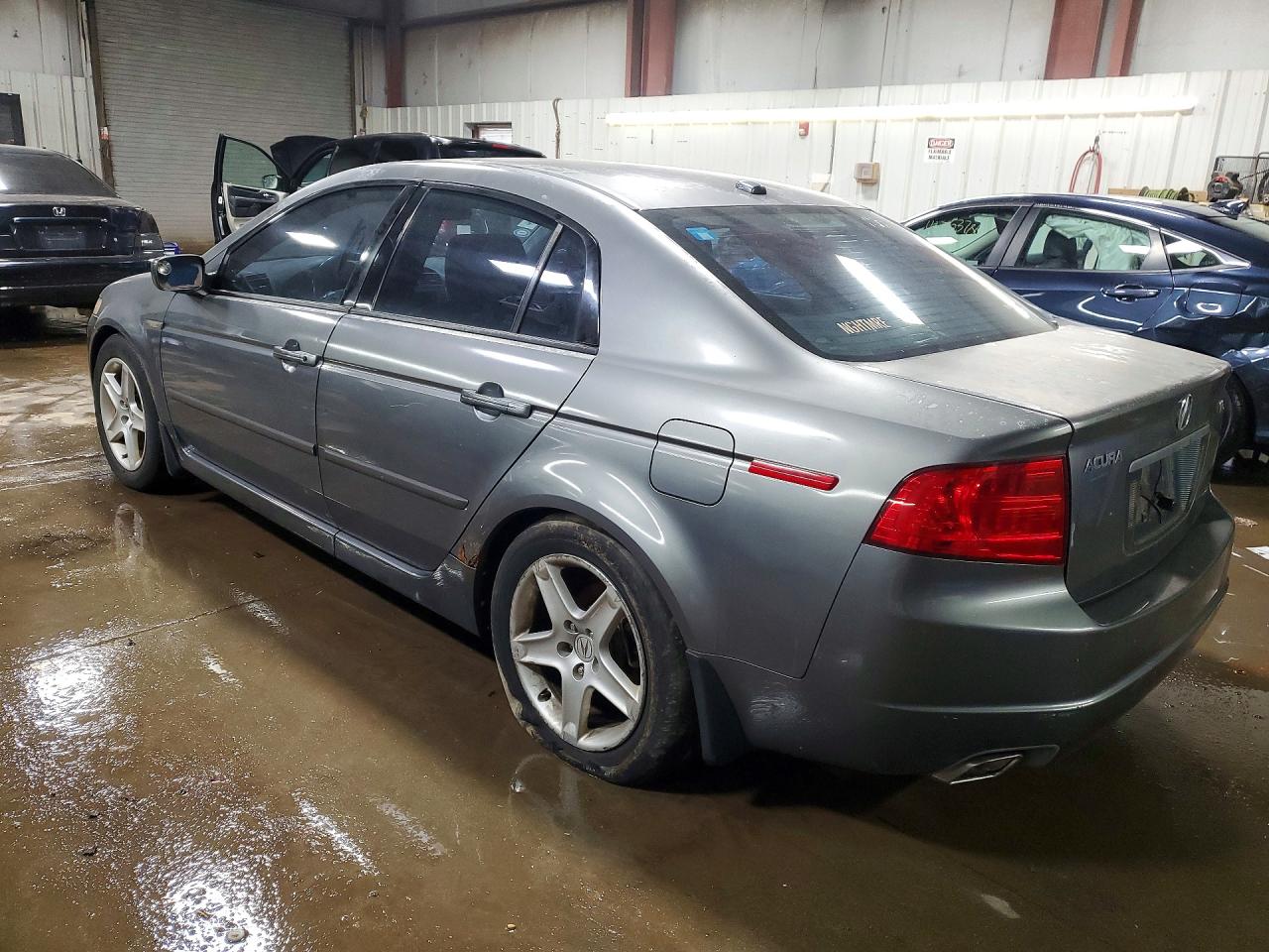 2005 Acura Tl Gray vin: 19UUA66225A013698
