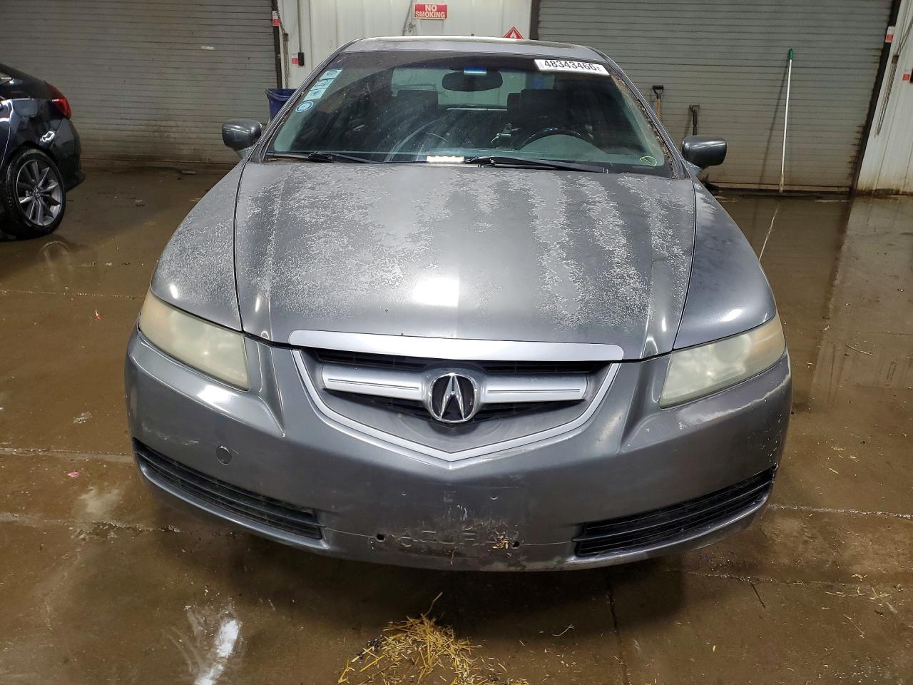 2005 Acura Tl Gray vin: 19UUA66225A013698