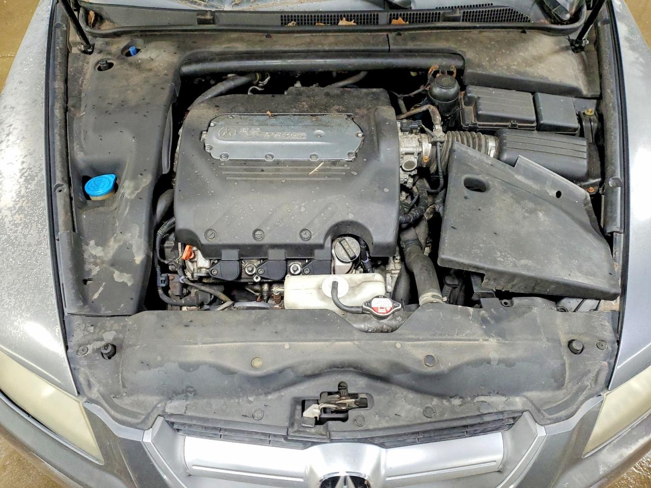 2005 Acura Tl Gray vin: 19UUA66225A013698