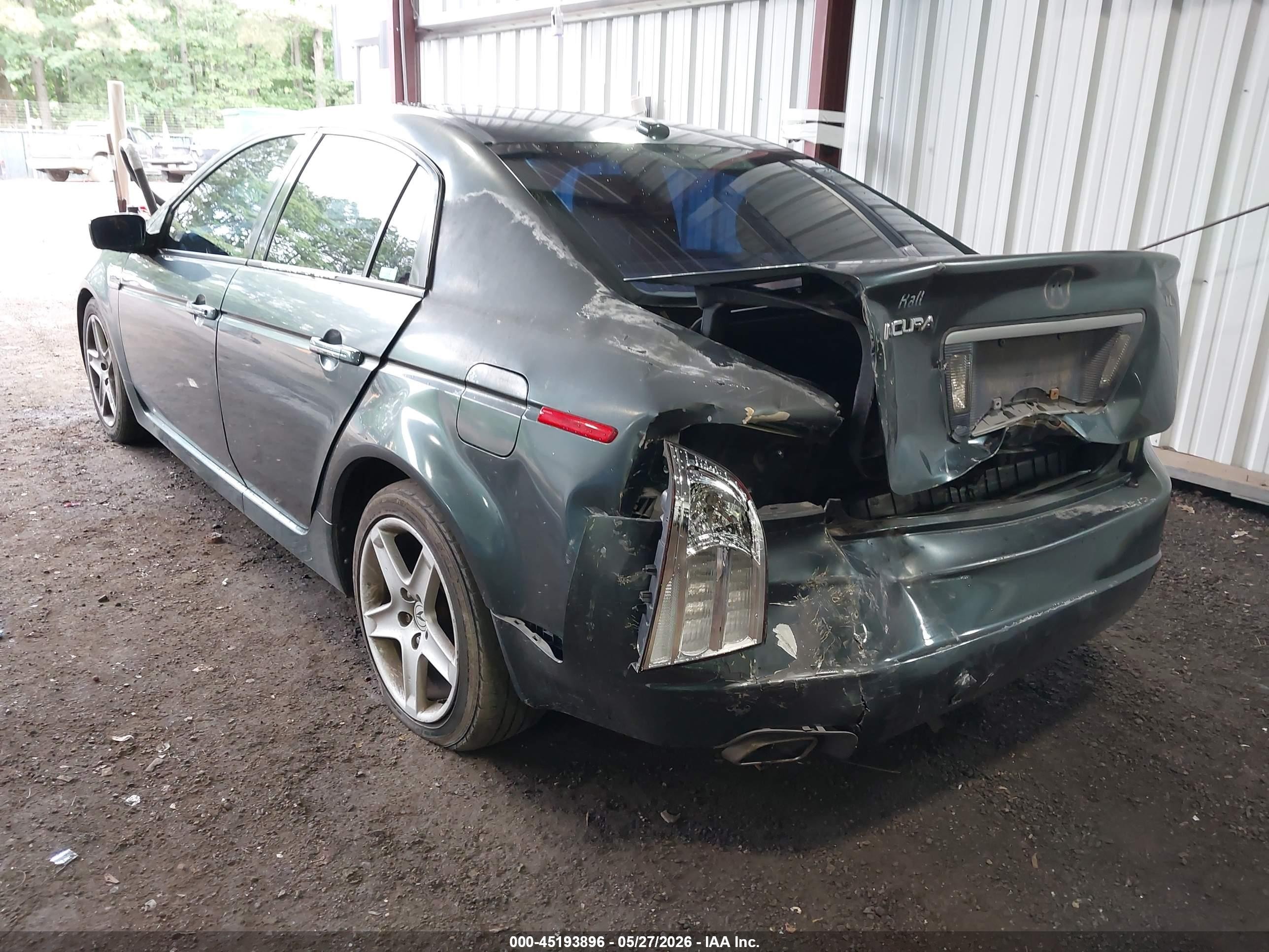 2005 Acura Tl   Blue vin: 19UUA66225A025155