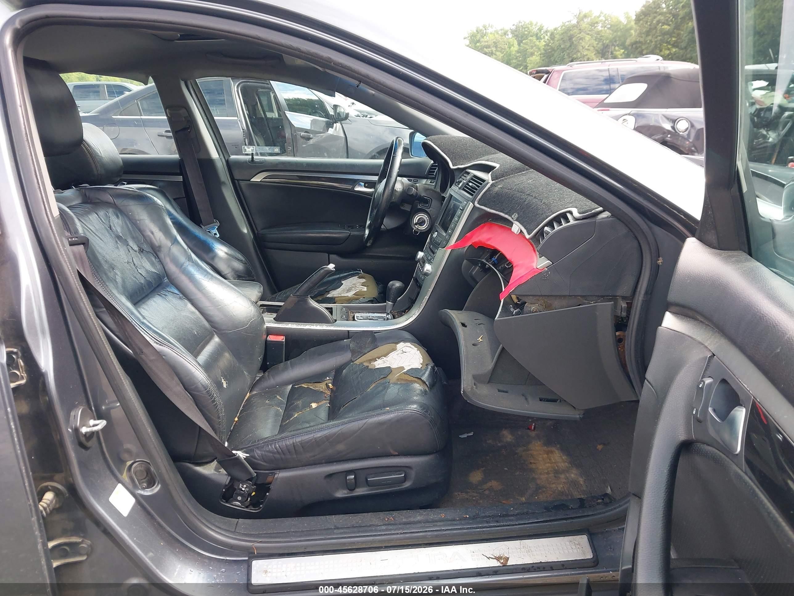 2005 Acura Tl   Gray vin: 19UUA66225A033207