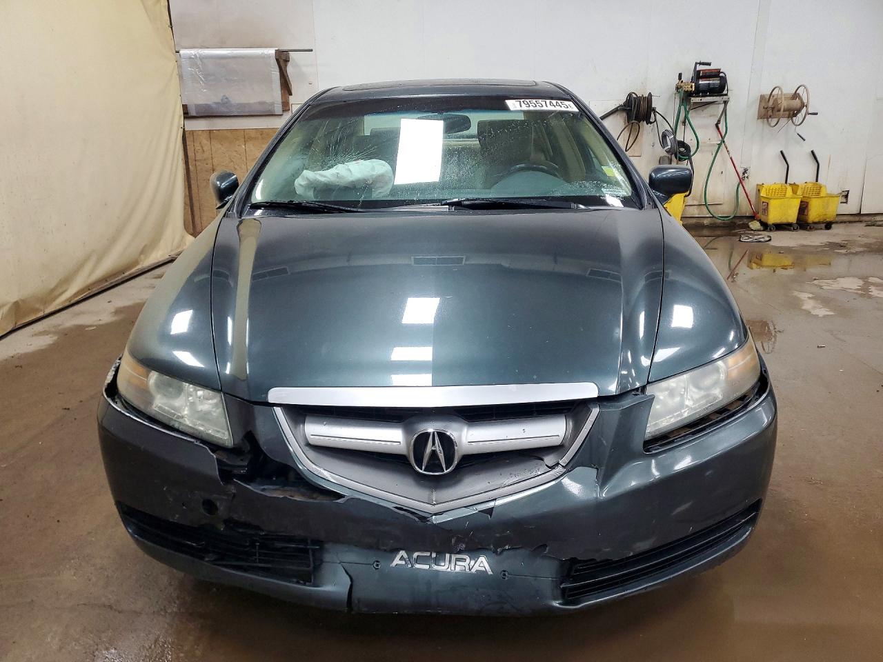 2005 Acura Tl Blue vin: 19UUA66225A034552