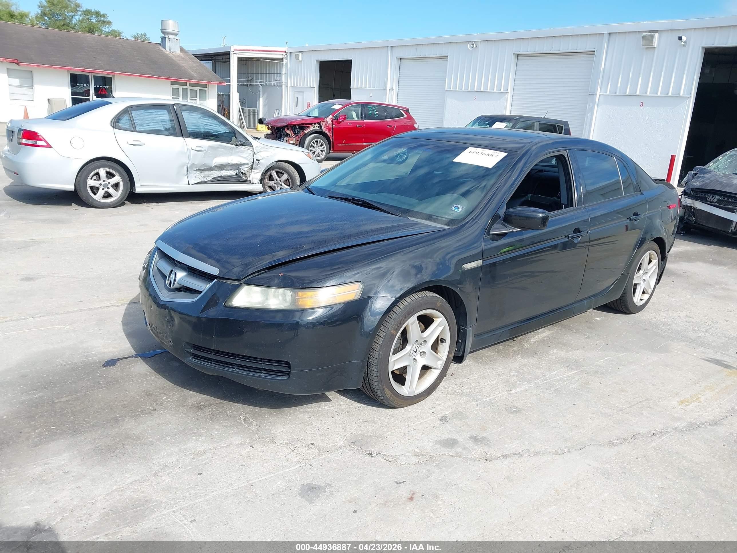 2005 Acura Tl   Black vin: 19UUA66225A054798