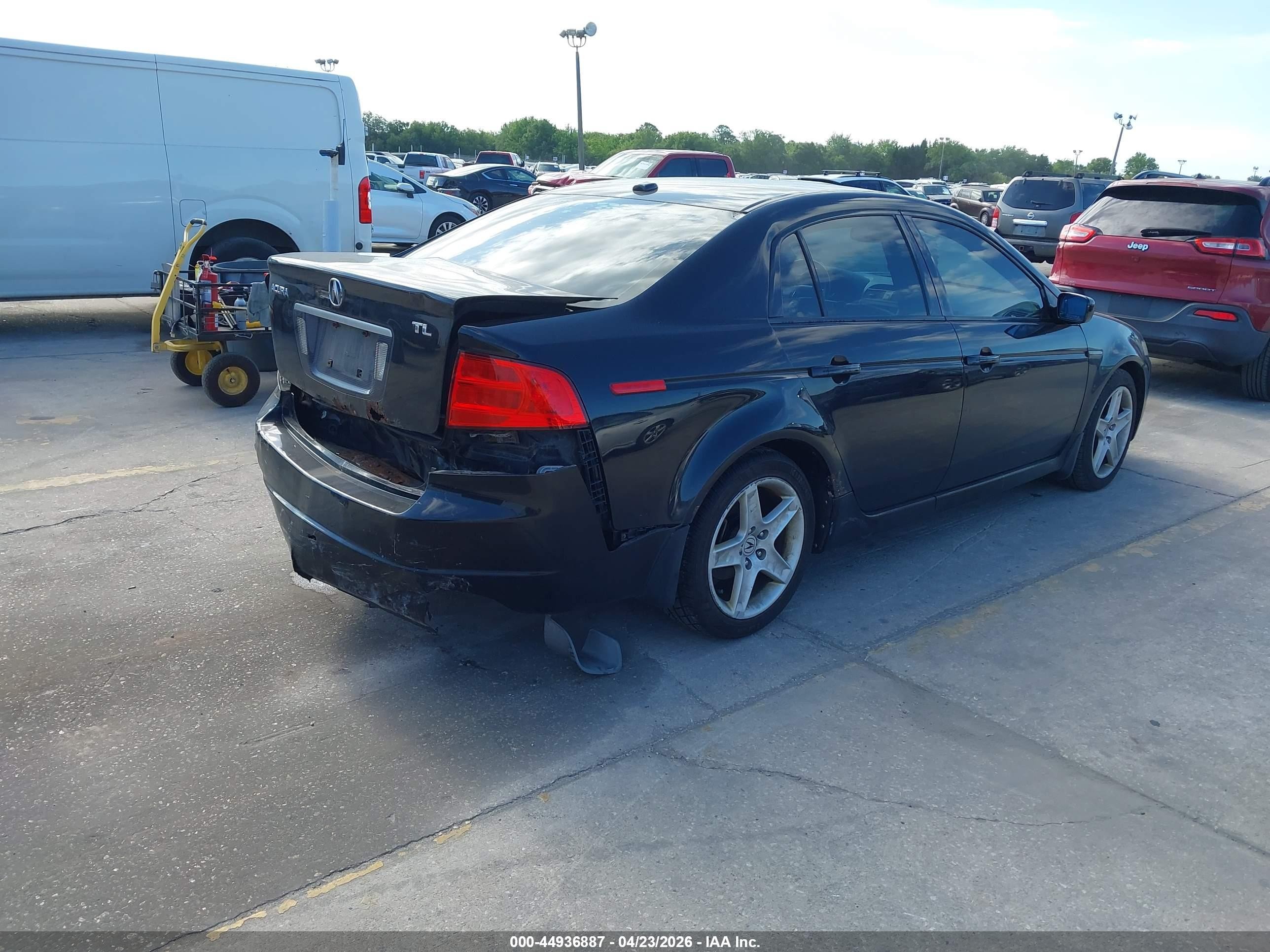 2005 Acura Tl   Black vin: 19UUA66225A054798
