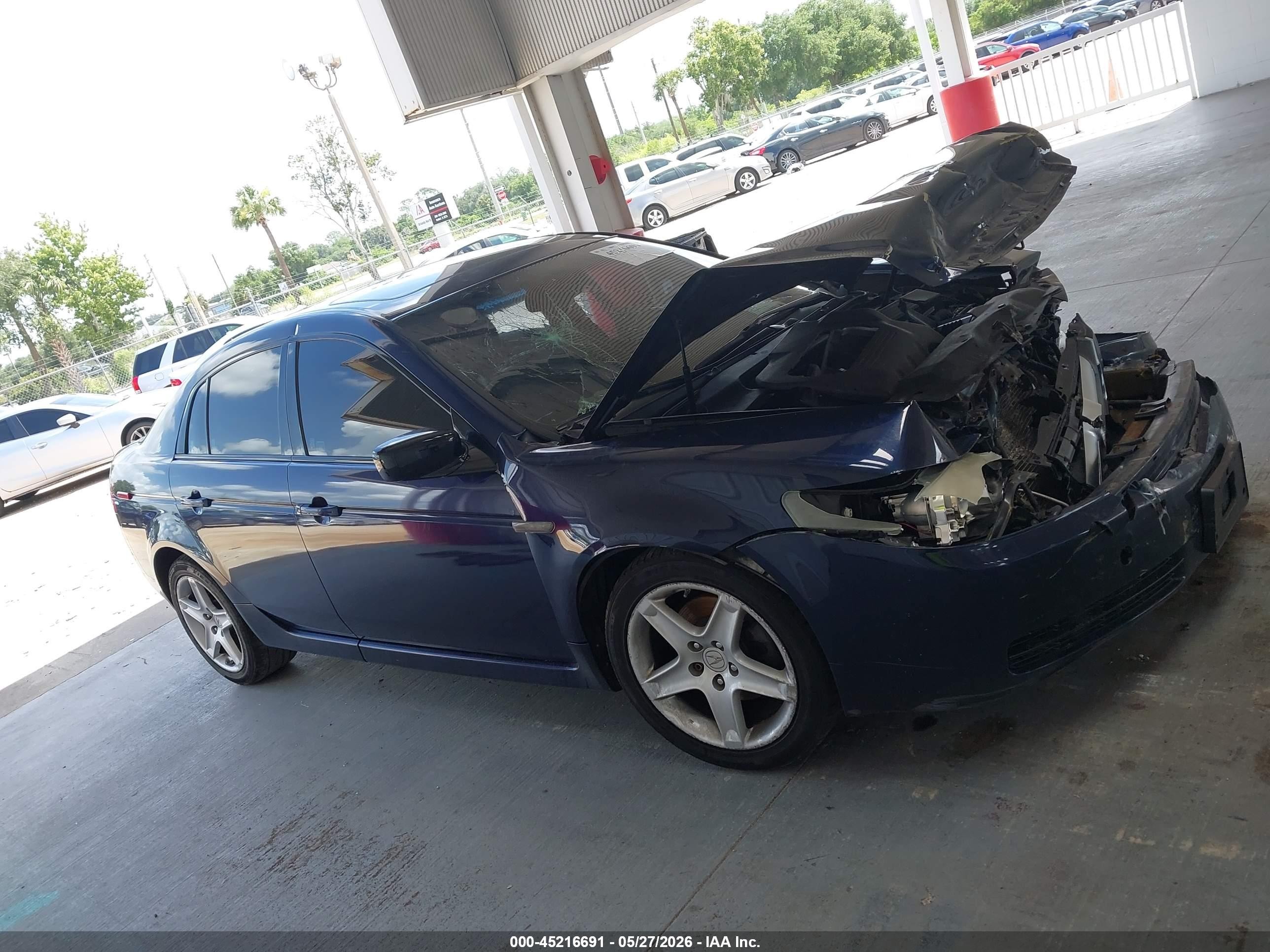 2006 Acura Tl   Blue vin: 19UUA66226A004632