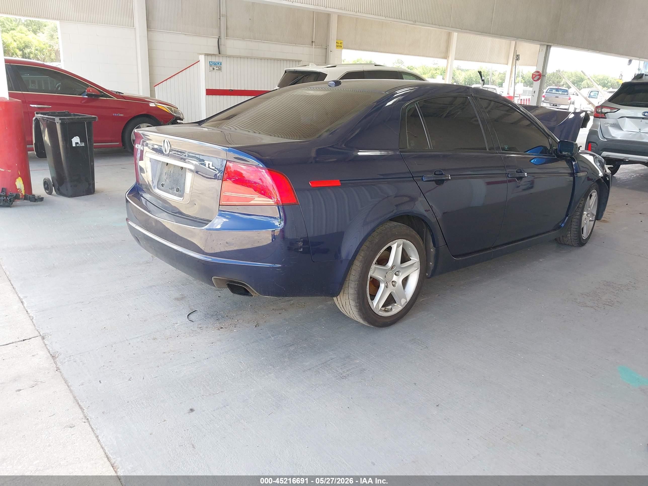 2006 Acura Tl   Blue vin: 19UUA66226A004632