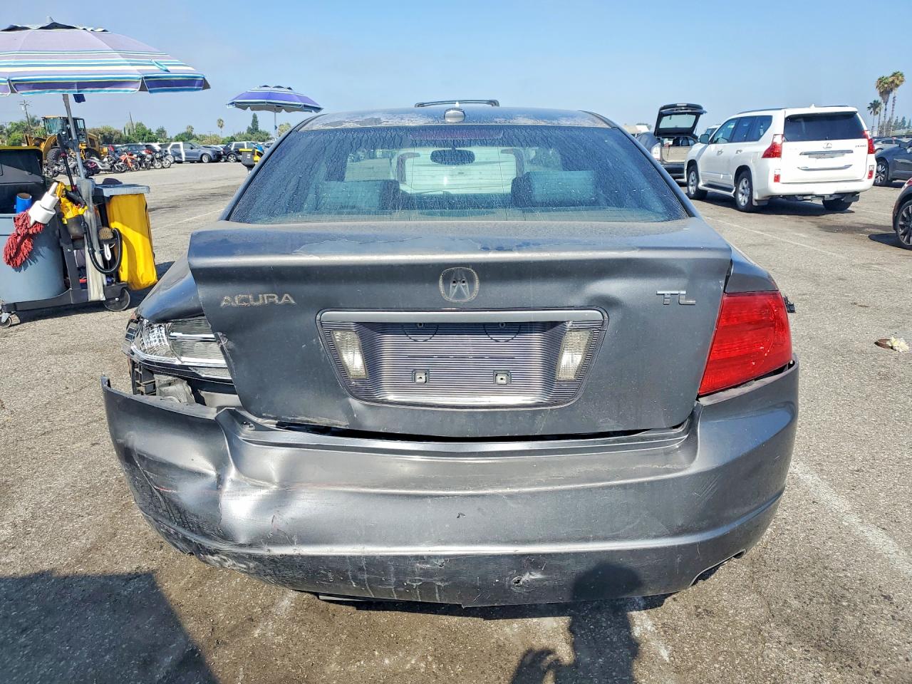 2006 Acura 3.2tl Gray vin: 19UUA66226A015873