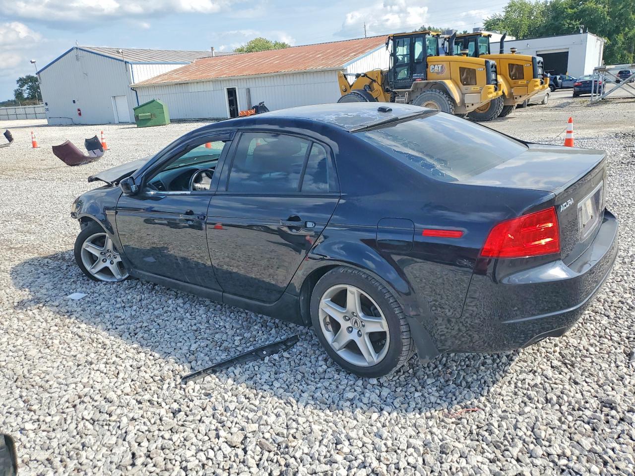 2006 Acura 3.2tl Black vin: 19UUA66226A045696