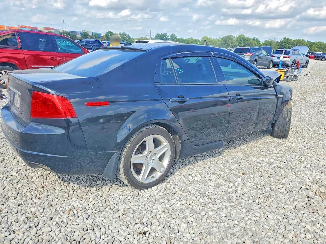 2006 Acura 3.2tl Black vin: 19UUA66226A045696
