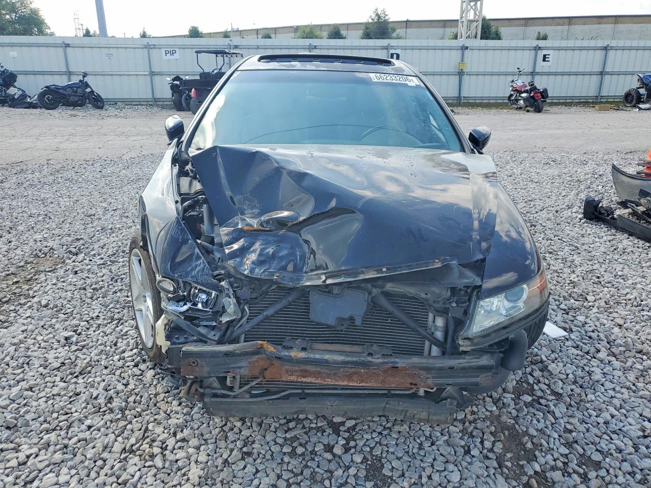 2006 Acura 3.2tl Black vin: 19UUA66226A045696