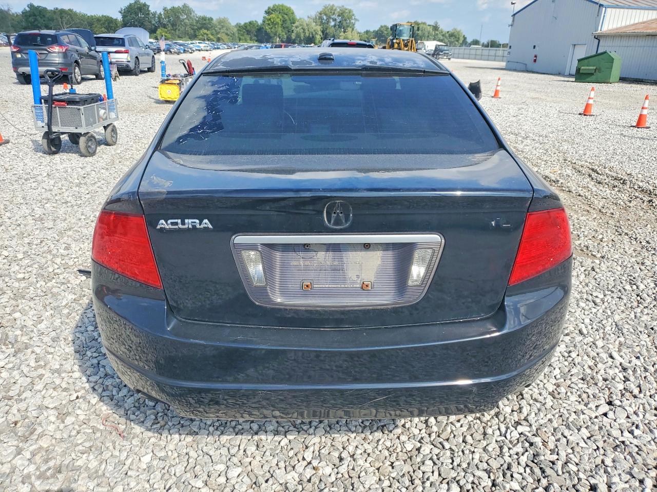 2006 Acura 3.2tl Black vin: 19UUA66226A045696