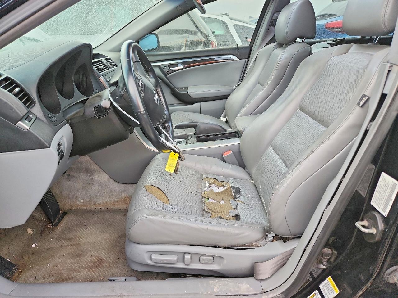 2006 Acura 3.2tl Black vin: 19UUA66226A045696
