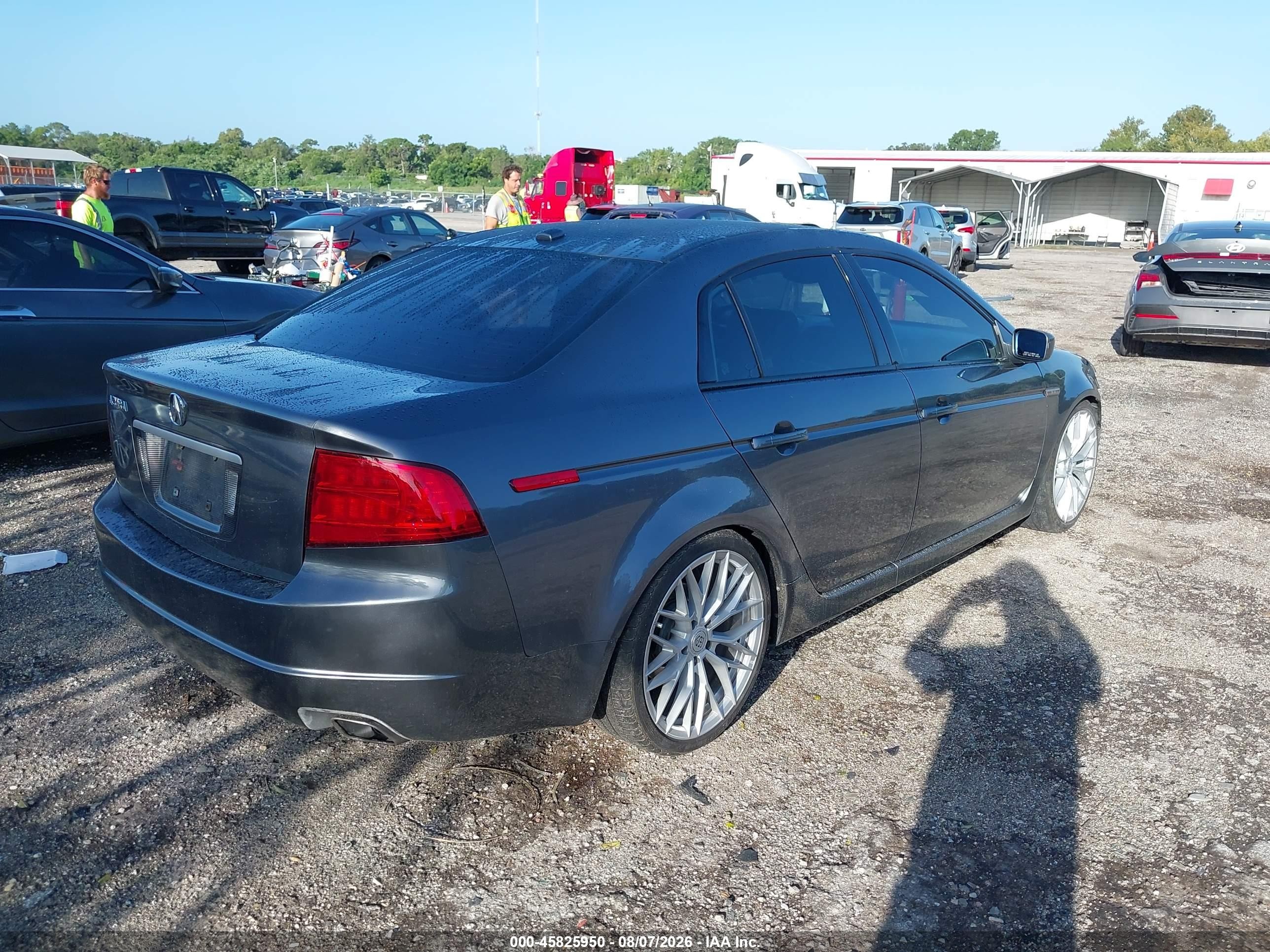 2006 Acura Tl   Серый vin: 19UUA66226A048405