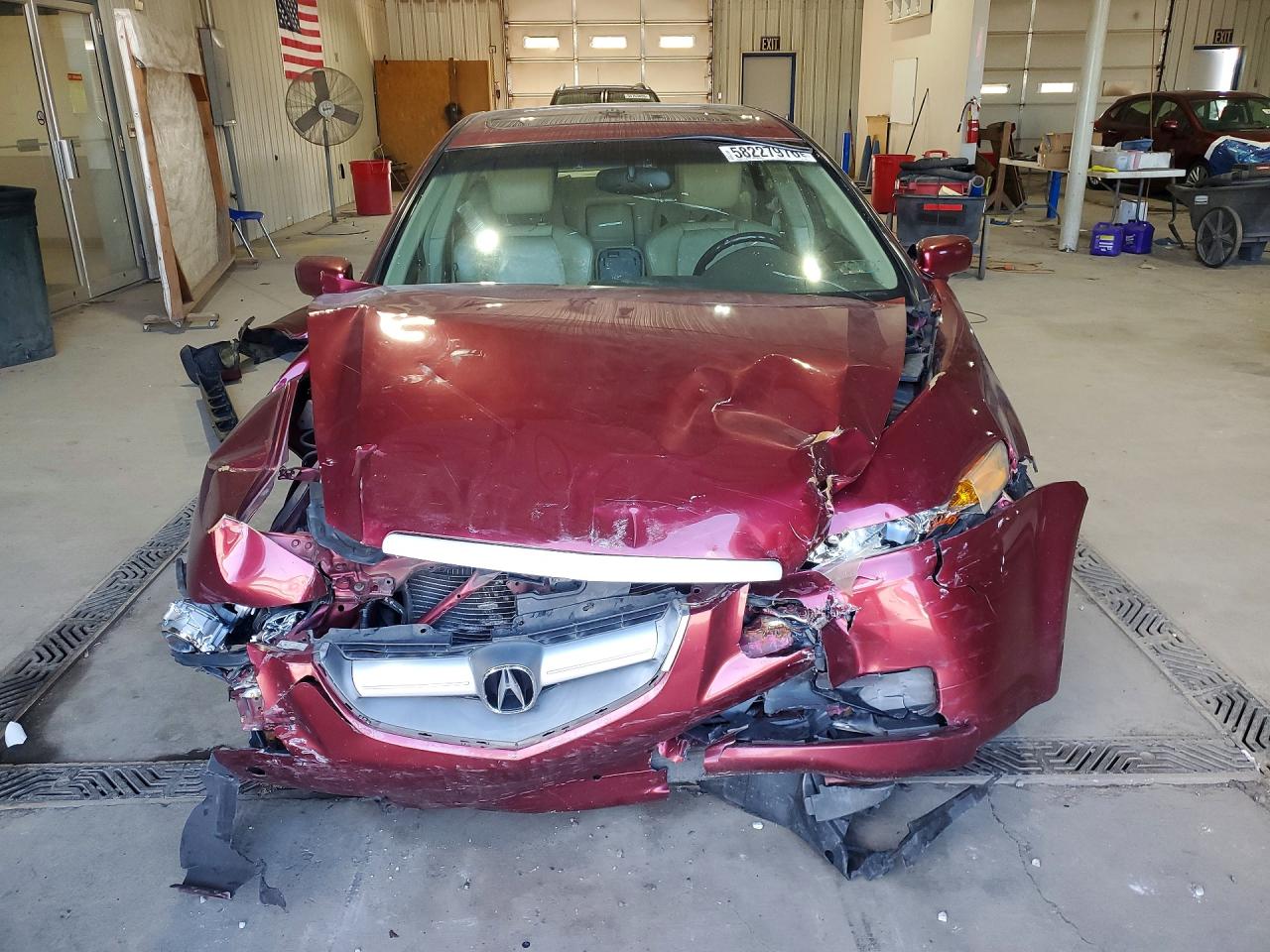 2006 Acura 3.2tl Maroon vin: 19UUA66226A058898