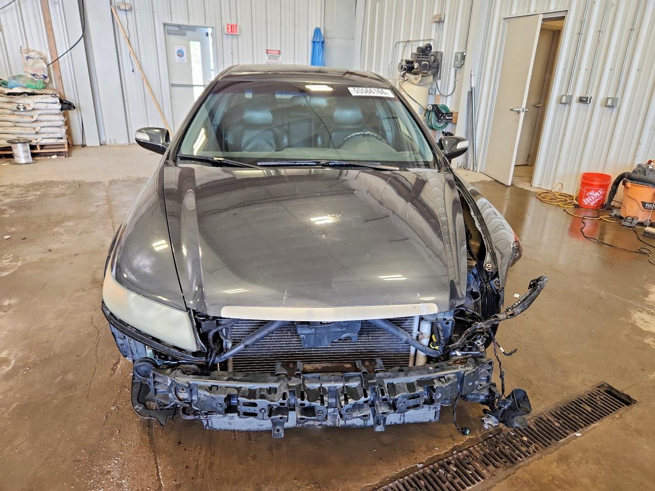 2007 Acura Tl Gray vin: 19UUA66227A011372