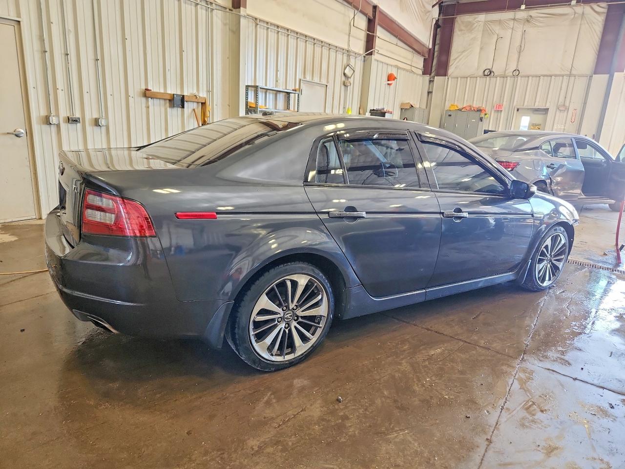 2007 Acura Tl Gray vin: 19UUA66227A011372
