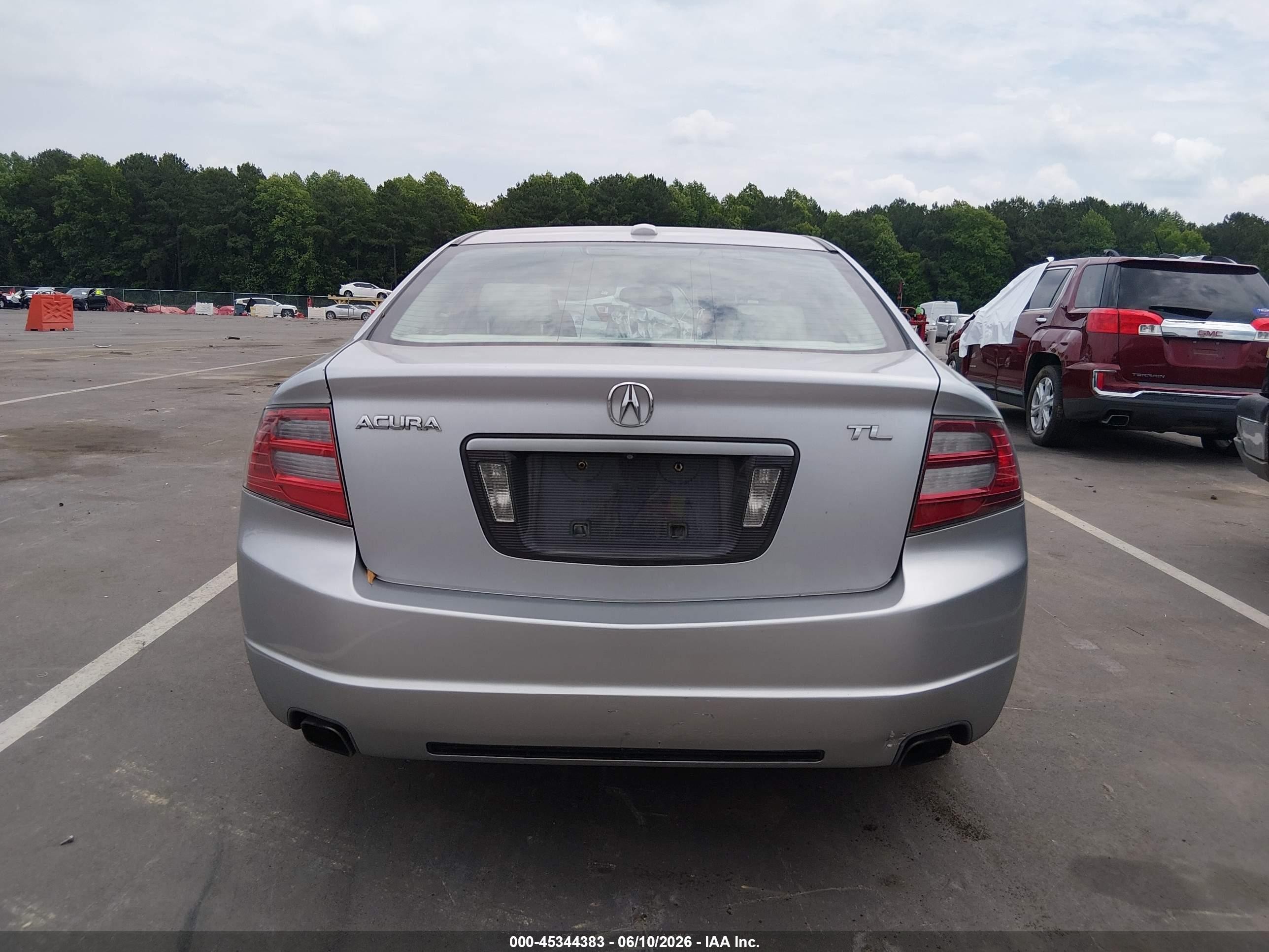 2007 Acura Tl 3.2 Серебряный vin: 19UUA66227A020265
