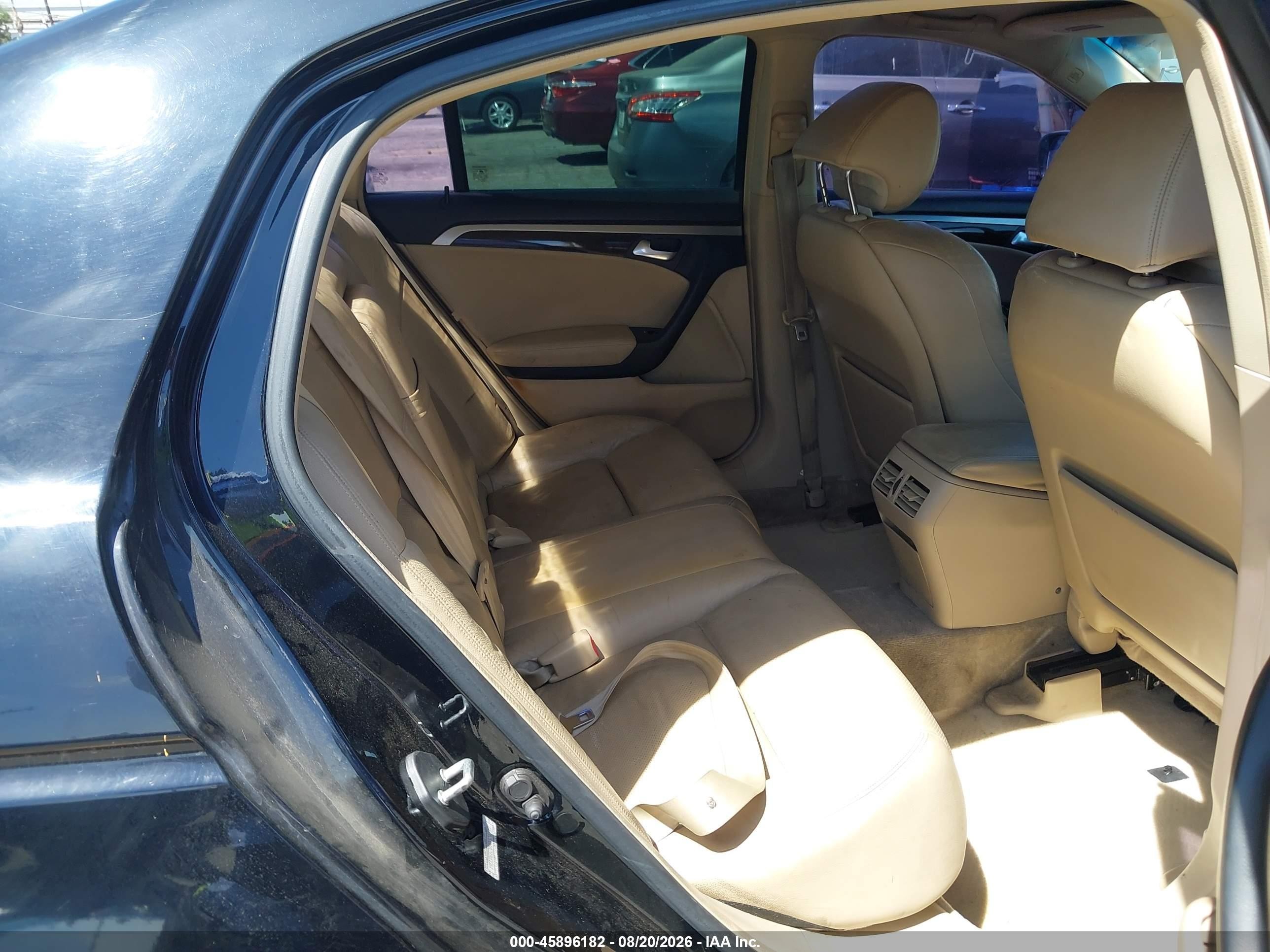2007 Acura Tl 3.2 Black vin: 19UUA66227A024137