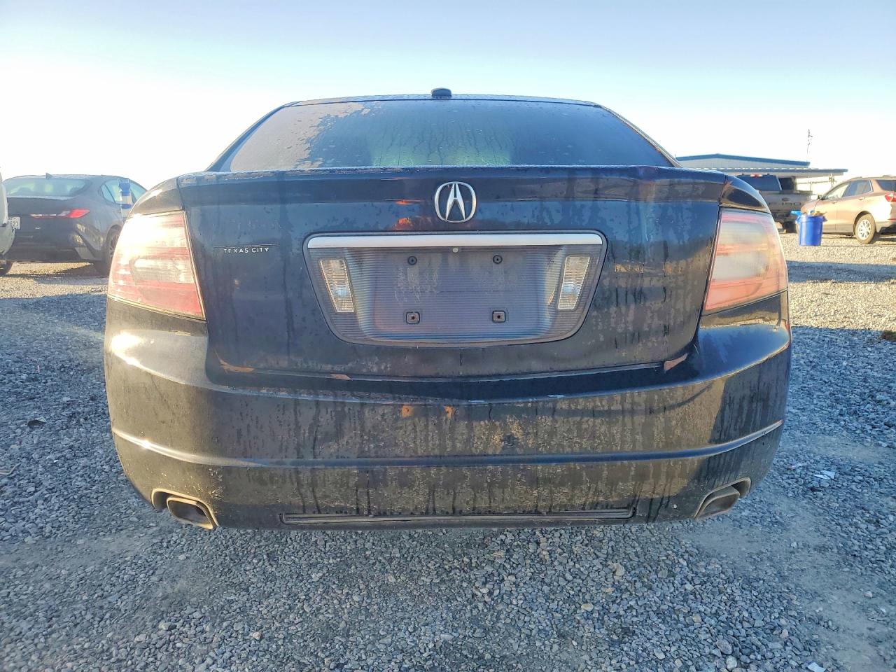 2007 Acura Tl Black vin: 19UUA66227A024235