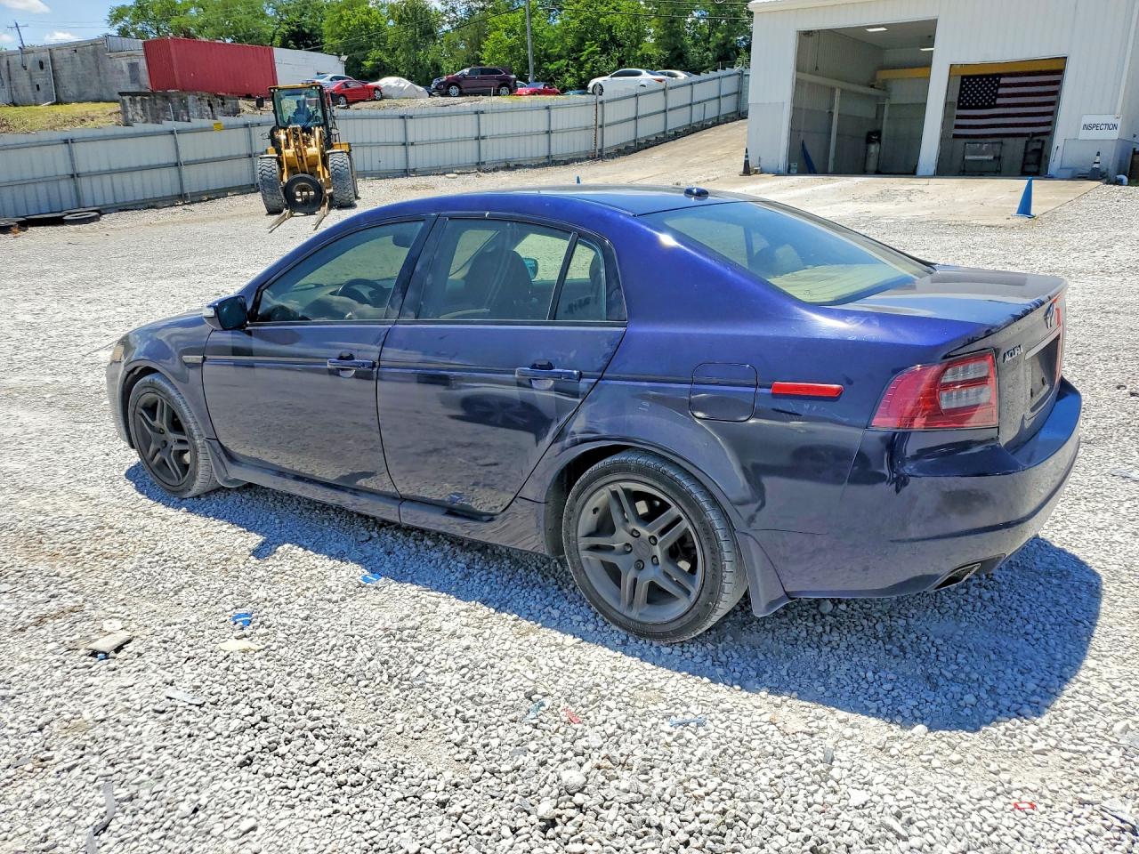 2007 Acura Tl Blue vin: 19UUA66227A028673
