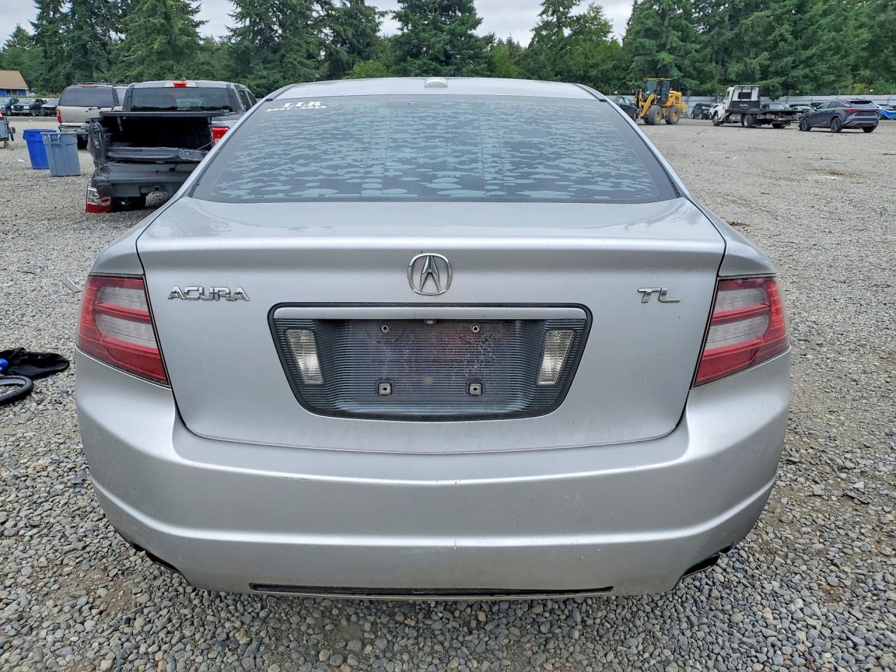 2007 Acura Tl Silver vin: 19UUA66227A030794