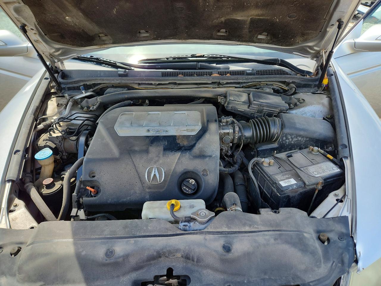 2007 Acura Tl Silver vin: 19UUA66227A037860