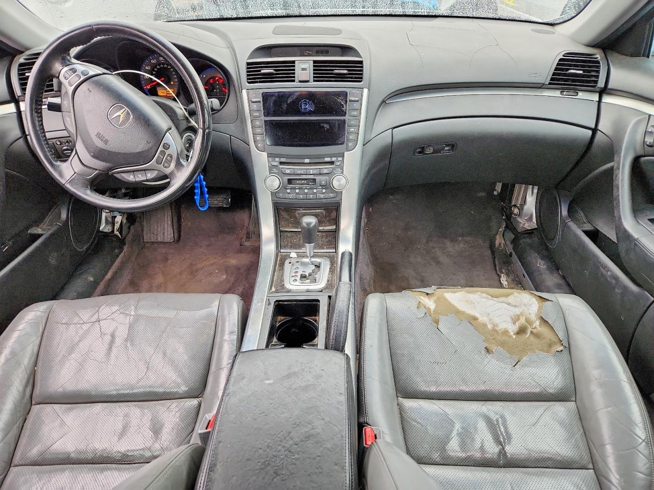 2007 Acura Tl Silver vin: 19UUA66227A037860