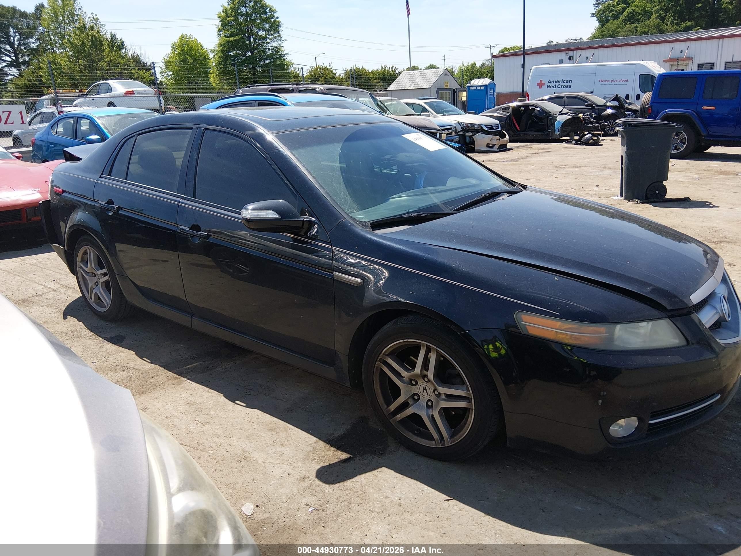 2008 Acura Tl 3.2 Black vin: 19UUA66228A022504