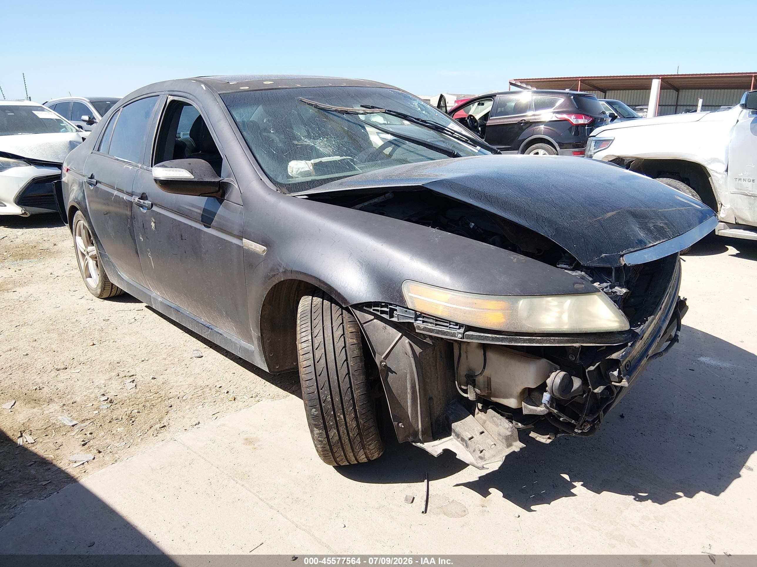 2008 Acura Tl 3.2 Черный vin: 19UUA66228A026536