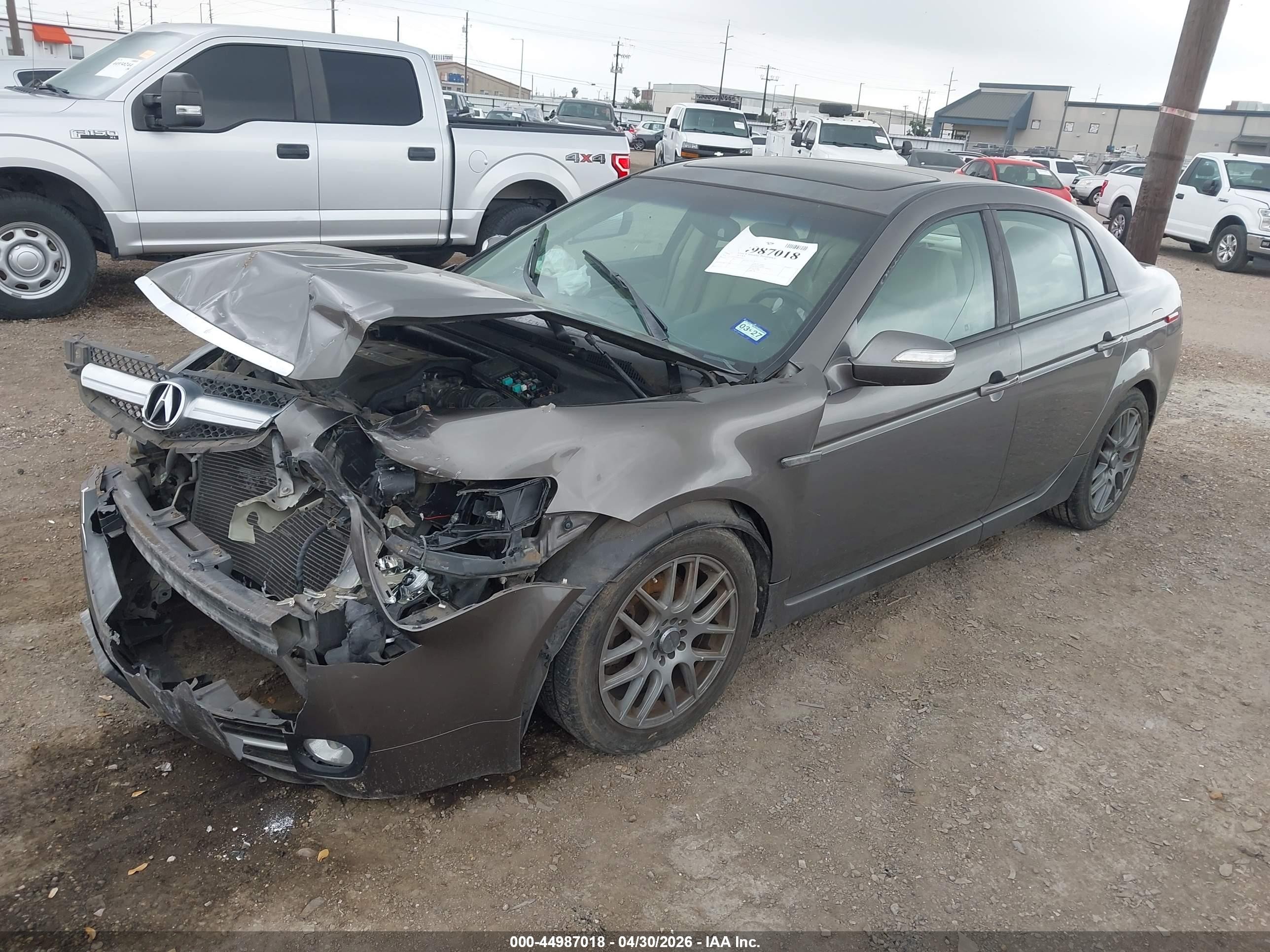 2008 Acura Tl 3.2 Silver vin: 19UUA66228A054451