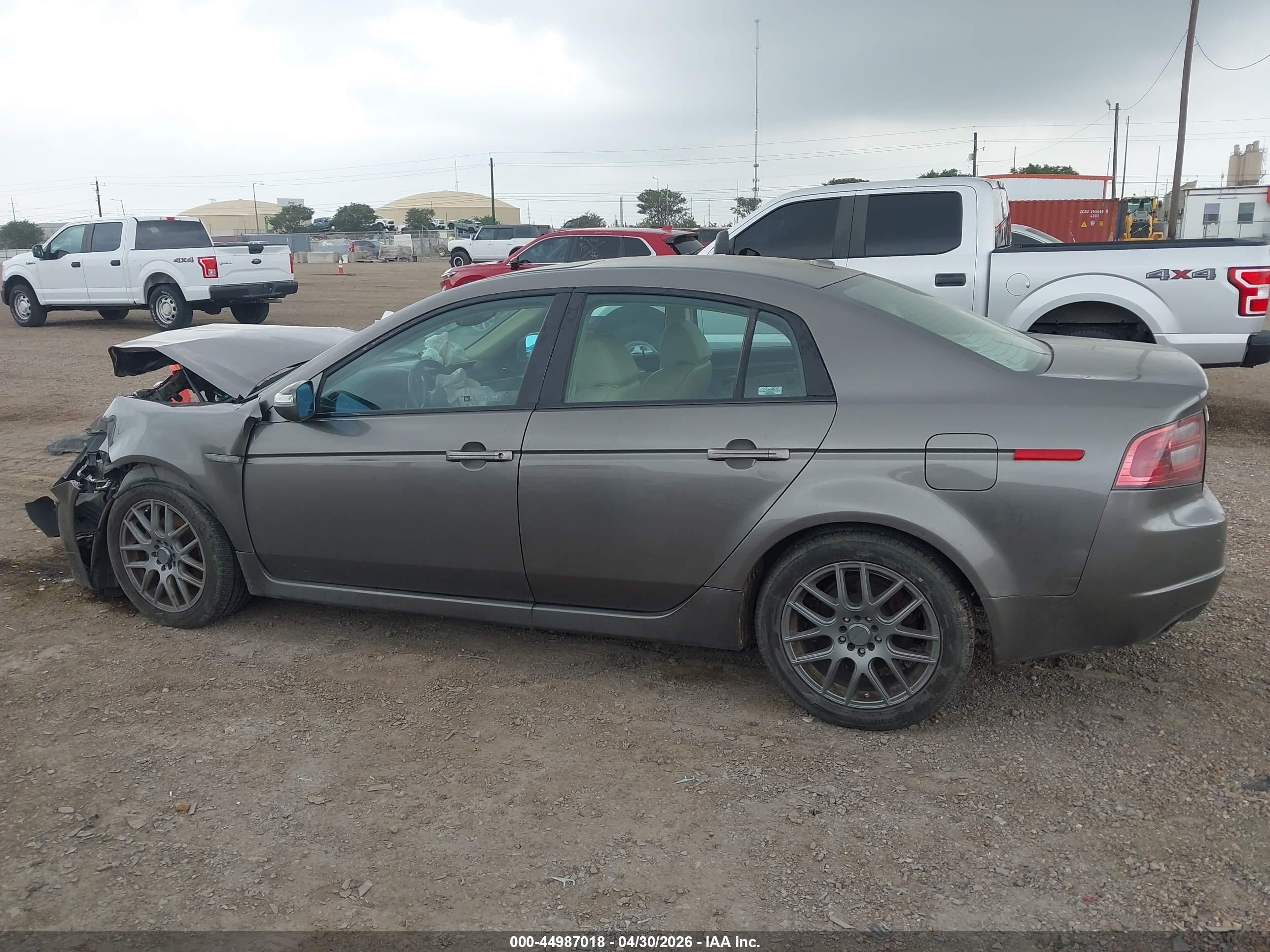 2008 Acura Tl 3.2 Silver vin: 19UUA66228A054451