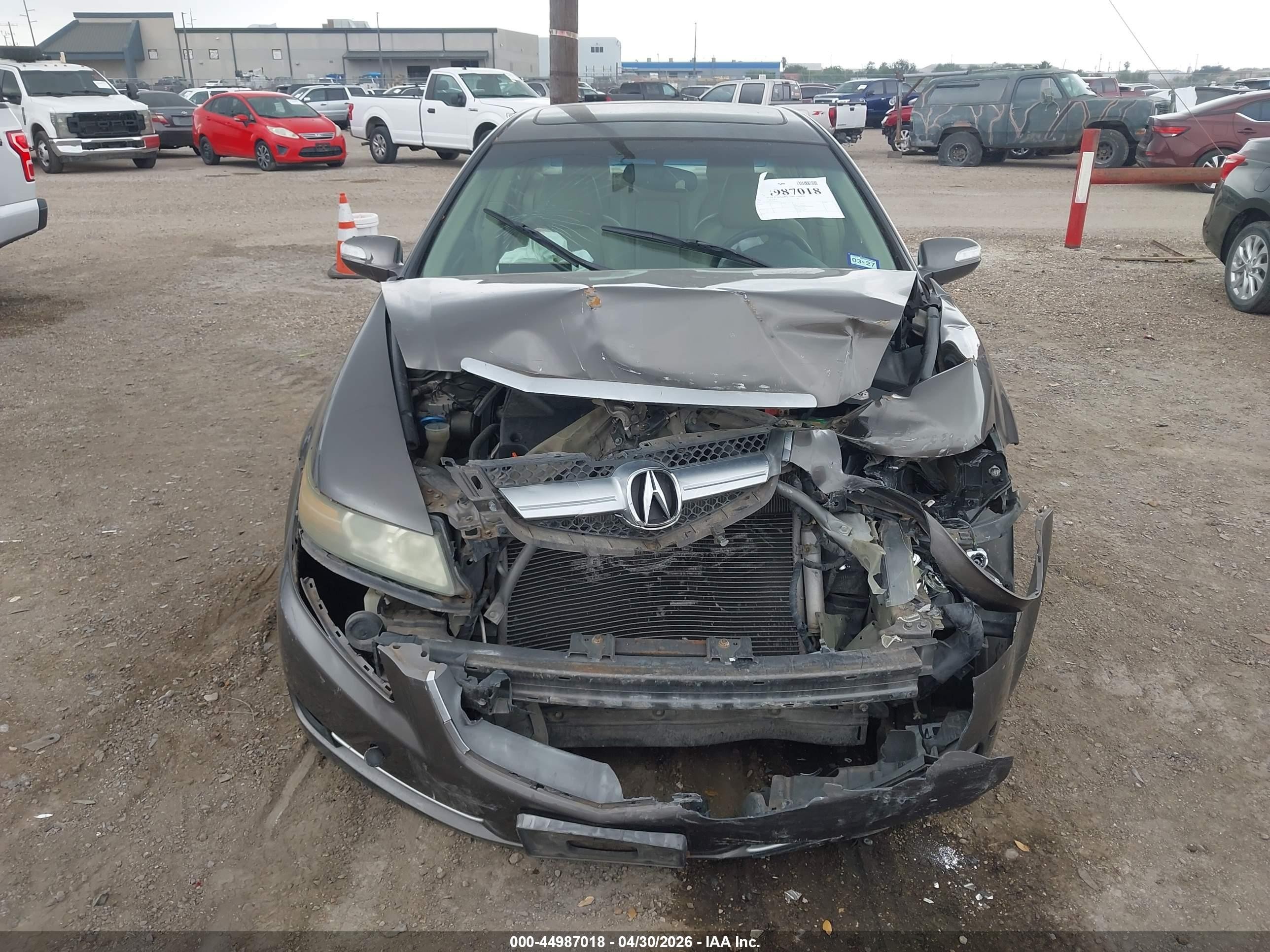2008 Acura Tl 3.2 Silver vin: 19UUA66228A054451