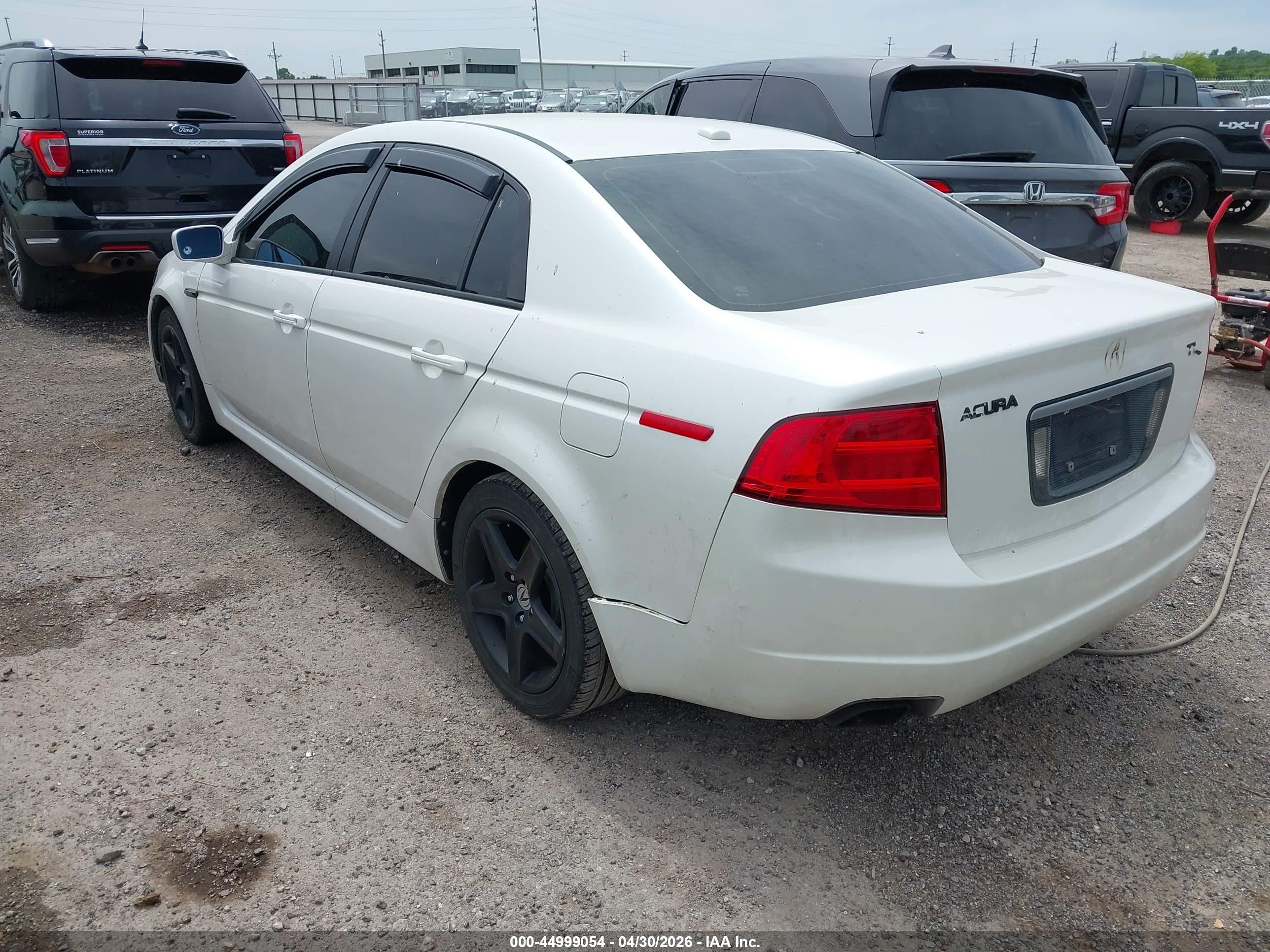 2005 Acura Tl Белый vin: 19UUA66235A019347