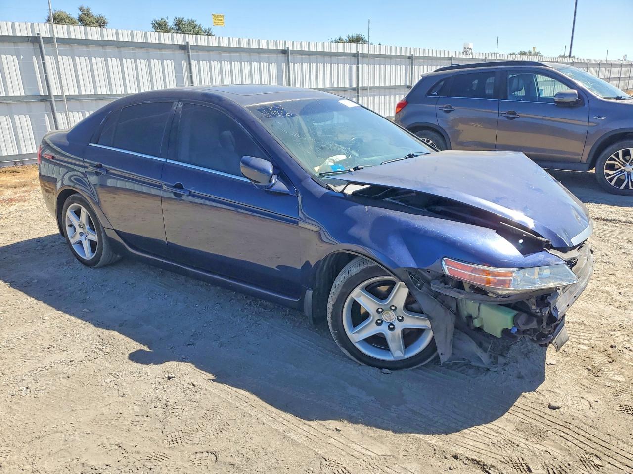 2005 Acura Tl Синий vin: 19UUA66235A054180
