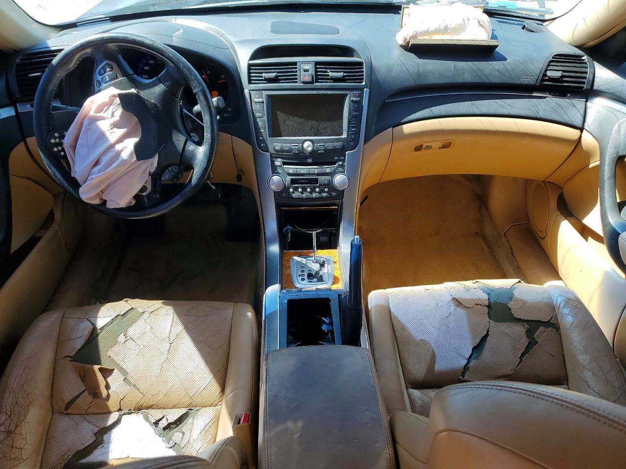 2005 Acura Tl Синий vin: 19UUA66235A054180