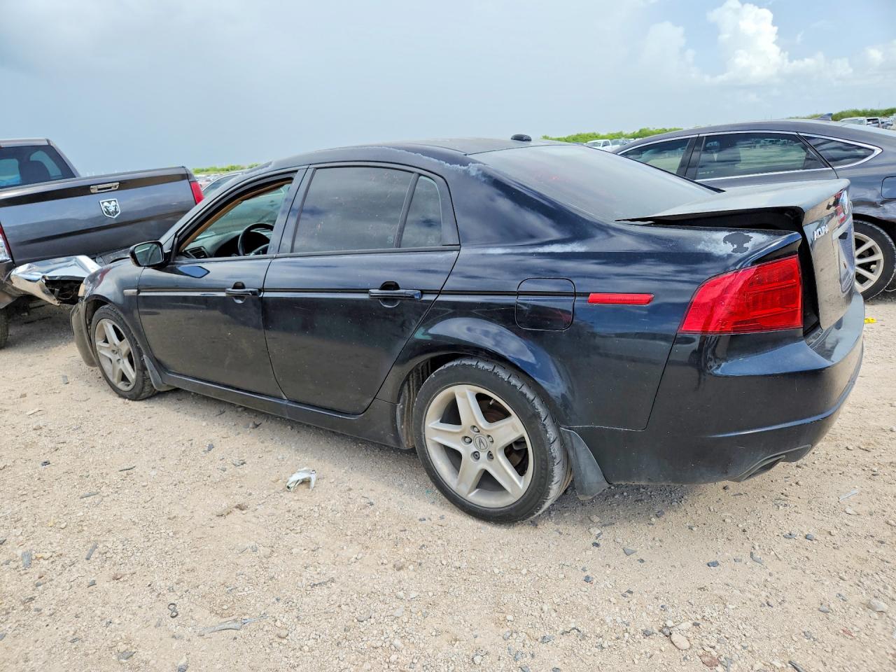 2005 Acura Tl Black vin: 19UUA66235A082173