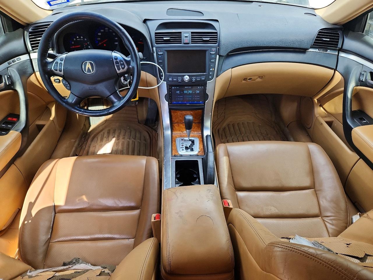 2005 Acura Tl Black vin: 19UUA66235A082173