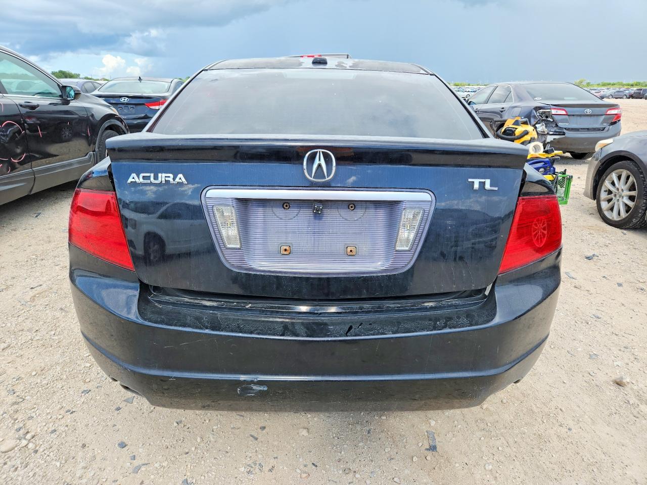 2005 Acura Tl Black vin: 19UUA66235A082173