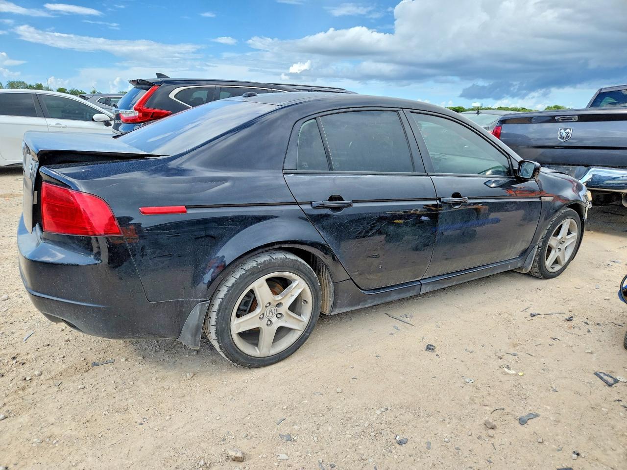 2005 Acura Tl Black vin: 19UUA66235A082173