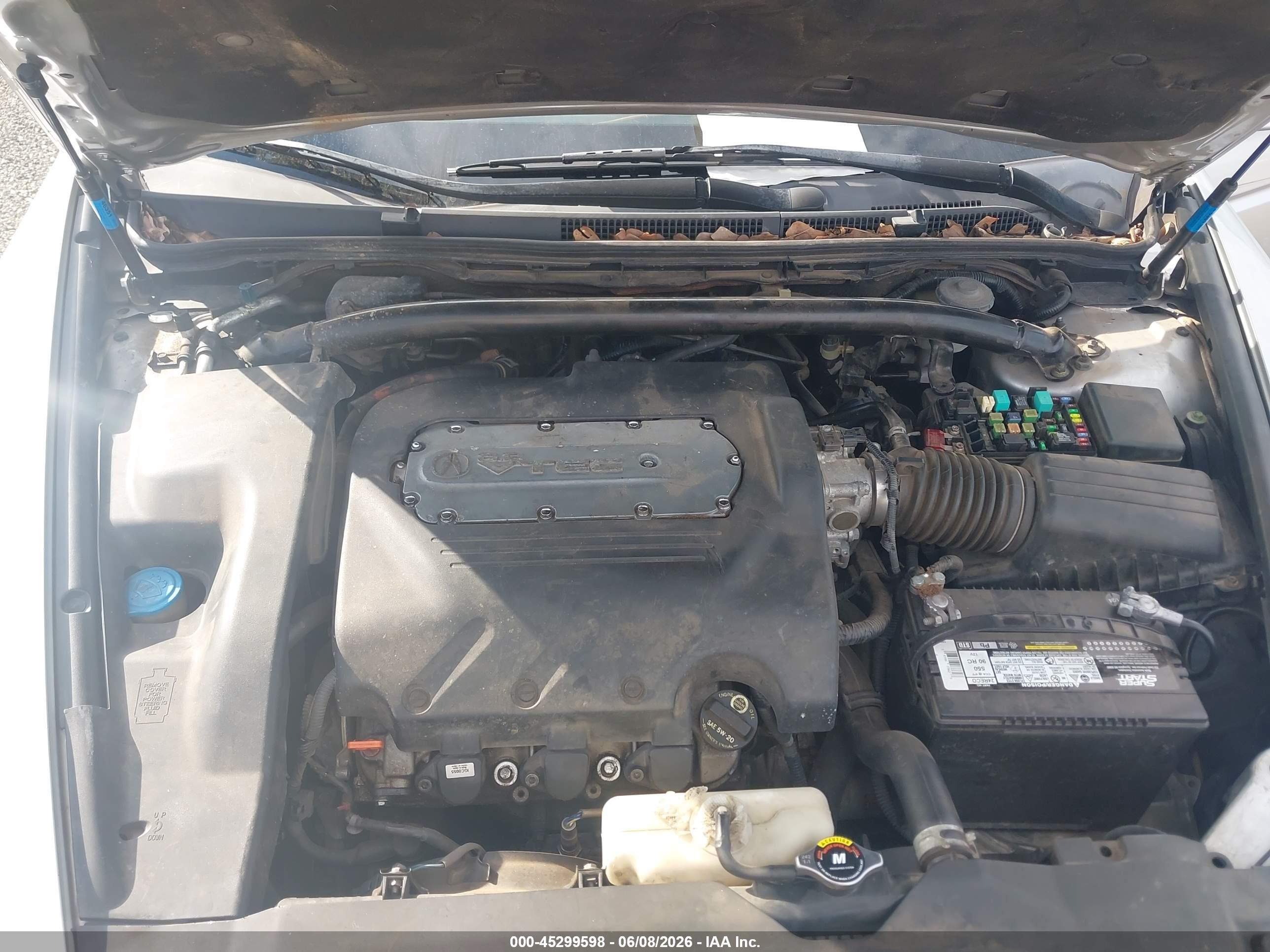 2006 Acura Tl Silver vin: 19UUA66236A005109