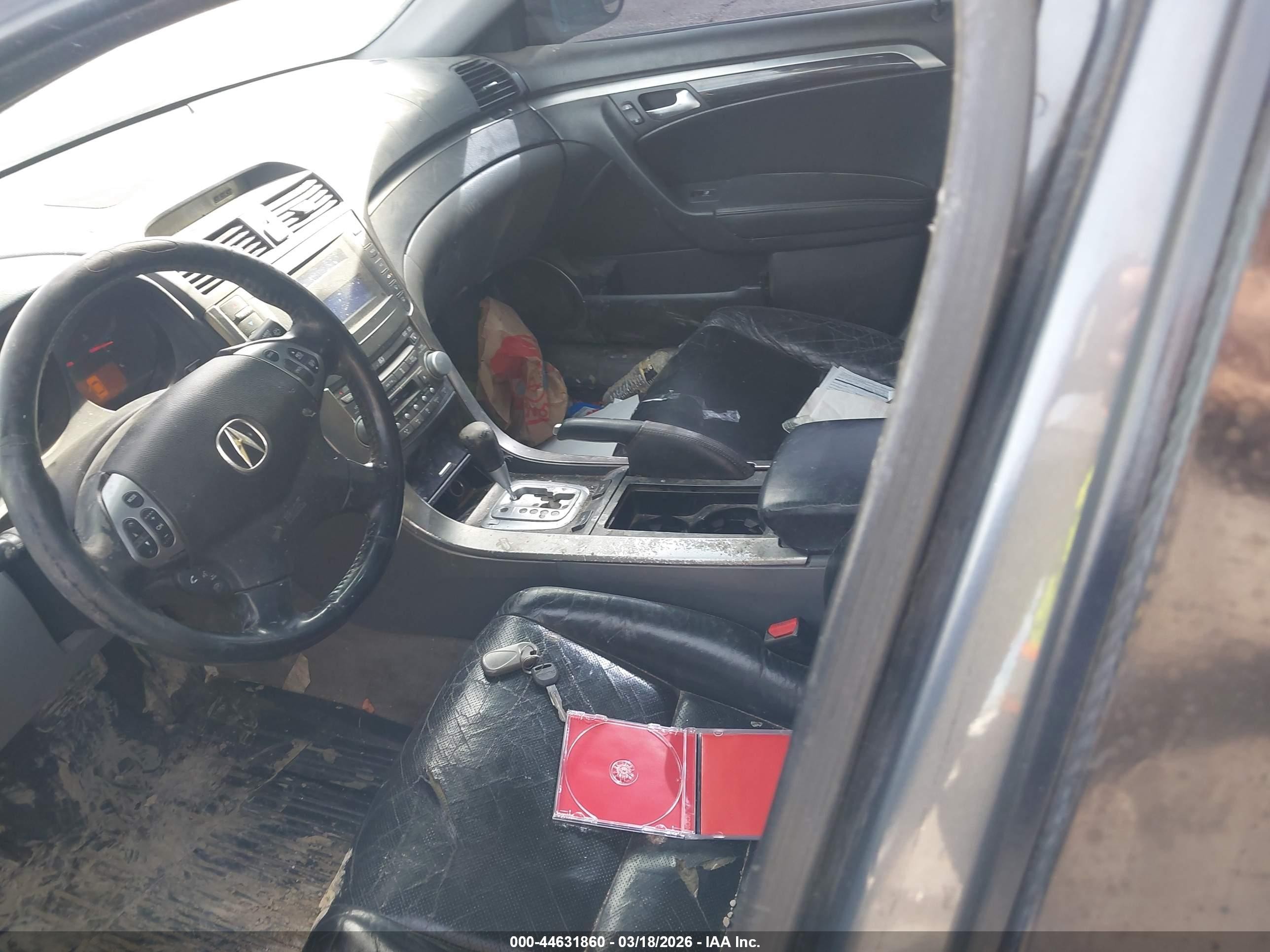 2006 Acura Tl   Серый vin: 19UUA66236A019401