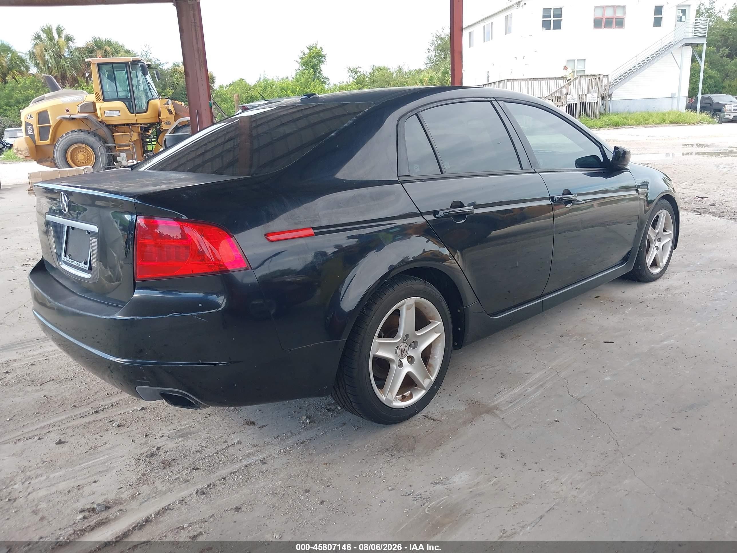 2006 Acura Tl   Black vin: 19UUA66236A024954