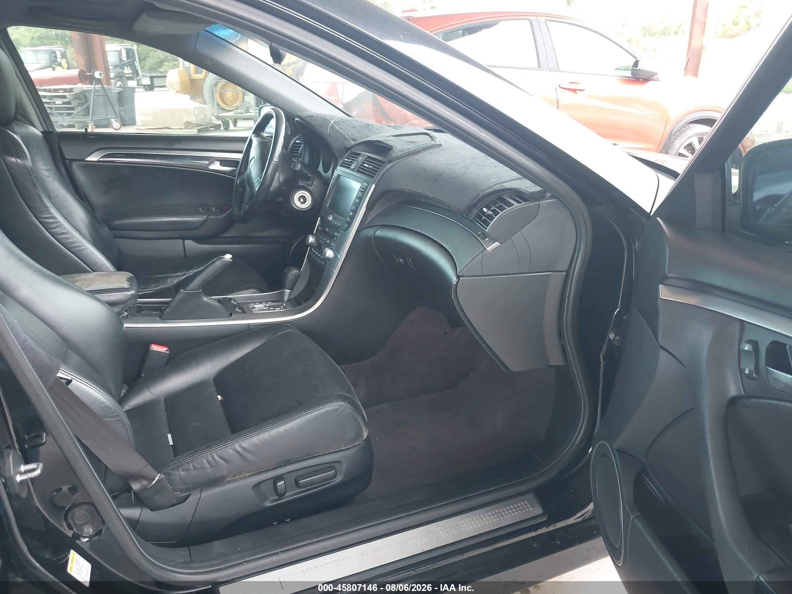 2006 Acura Tl   Black vin: 19UUA66236A024954
