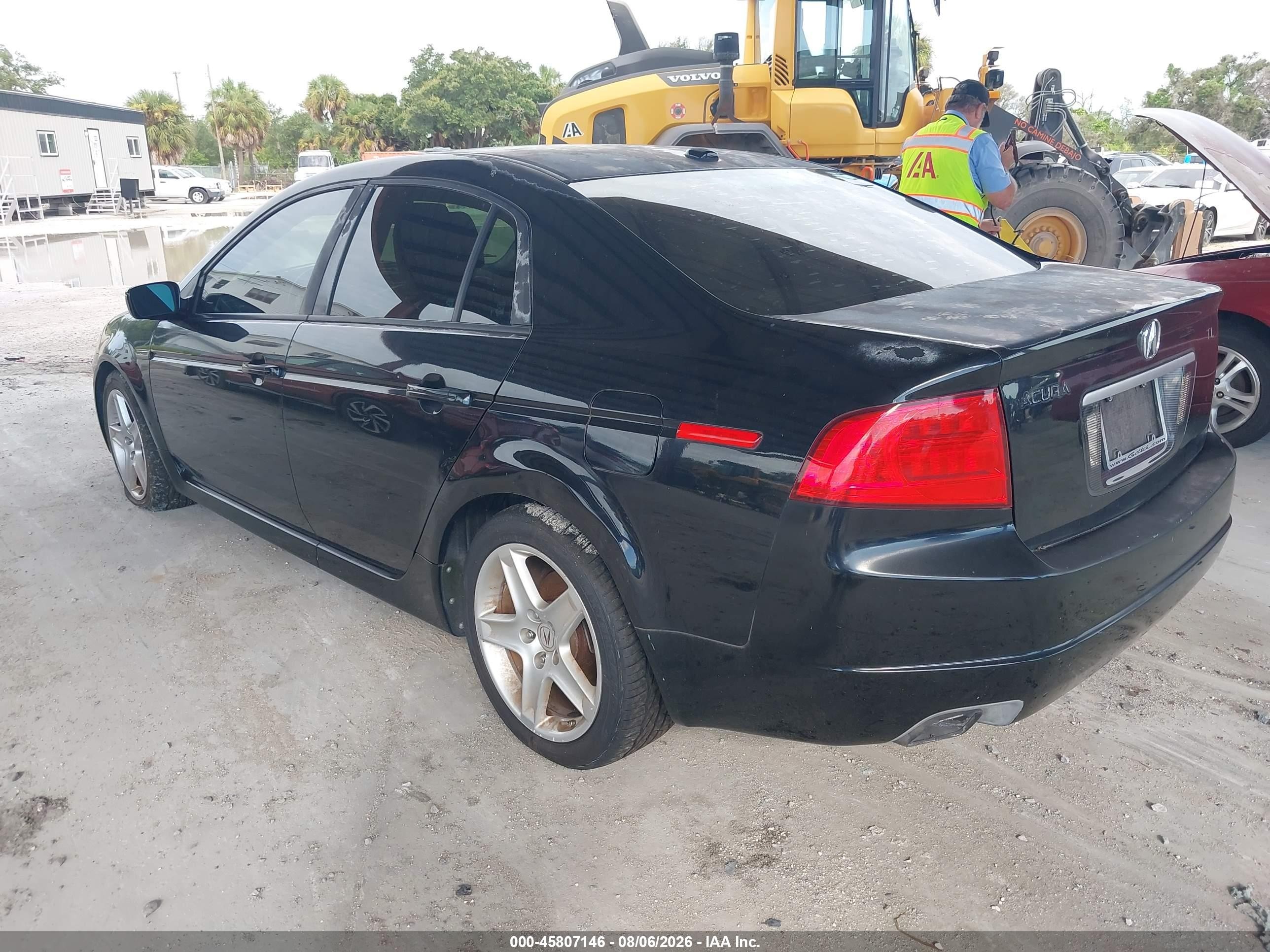 2006 Acura Tl   Black vin: 19UUA66236A024954